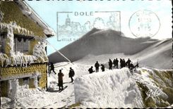 CPA Auvergne the Mount Gilds Sancy sour Snow winter sports