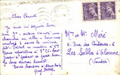 CPA Bordeaux the bridge Overall picture