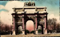 CPA Wonders Arc de Triomphe of the Carousel