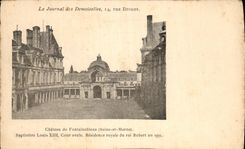 CPA Castle of Fontainebleau