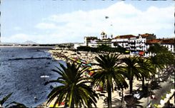 Raphael del santo de CPSM visto del hotel de las algas