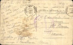 CPA Folds back Walls of Oudayas Morocco