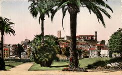 CPA the Dimension Of Cannes Azure Suquet