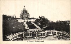 CPA Paris Le Sacre Coeur Montmartre 