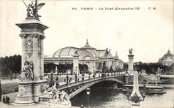 CPA Paris the Bridge Alexandre III