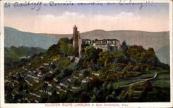 CPA Kloster Ruins Limburg Bad Durkheim