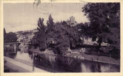 CPA Mans the Sarthe and Quays