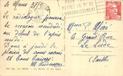 CPA Mans the Sarthe and Quays