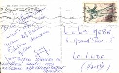 CPA Lyon Panorama on the Saone Seen from of Fourviere