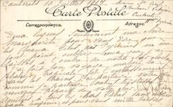 CPA Road and Railroad of Pierrefitte have Cauterets the Snail