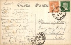 CPA Rennes Palais de Justice Premiere Chambre civile Magnifique Tapisserie des Gobelins