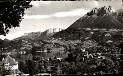 CPA Lake Annecy Duingt View