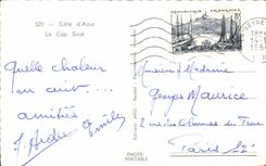CPA Cote d'Azur Le Cap Sicie