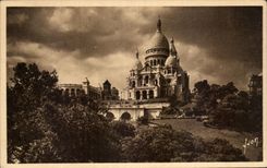 CPA Basilica of Sacring Heart of Montmartre Paris