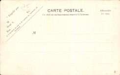 CPA Basilica of the Sacring Heart Street Lamarck Montmartre