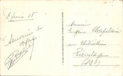 CPA Luchon Valley of Oueill seen towards Superbagneres