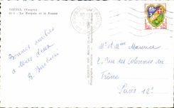 CPSM Vittel the Pergola and Fauna