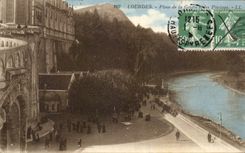 CPA Lourdes Place of the Cave and the Swimming pools