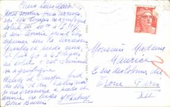 CPA Chamonix Mount Blanc in winter View and the Mount Blanc