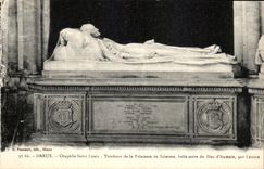 CPA Dreux Chapelle Saint Louis Tombeau de la Princess de Salerme