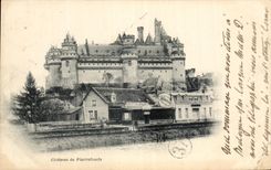 CPA Chateau De Pierrefonds Restaurant