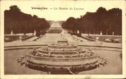 CPA Versailles Le Bassin De Latone
