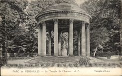 CPA Parc De Versailles le Temple De l'Amour