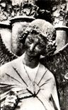 CPSM Cathedrale De Rheims the Guardian angel Of Saint Nicaise Sourire De Rheims