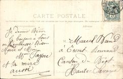 CPA Parc De Saint Cloud Old Pediments Of the Palate Of Industry