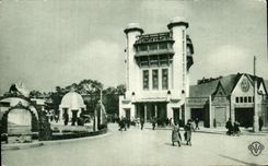 CPA a Tower Restoring Fair Paris Decorative Arts