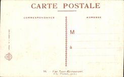 CPA a Tower Restoring Fair Paris Decorative Arts