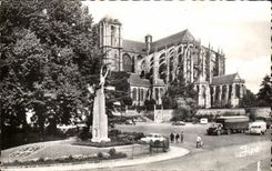 CPA Mans Cathedral Saint Julien