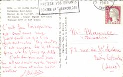 CPA Mans Cathedral Saint Julien