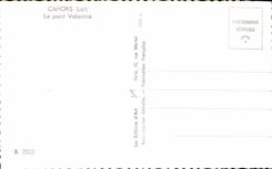 CPA Cahors el puente de Valentre