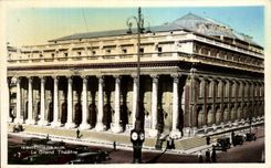 CPA Bordeaux the Large Theater