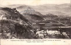 CPA Pierrefitte Seen general of Adash Castle of Miramont Vault Pietat Saint Savin