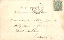 CPA Lourdes Furnace bridge of the Cave