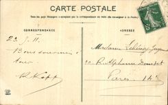 CPA Lourdes Rennes And the Basilica