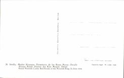 CPA Sevilla Reales Alcazares Living room of Embajadores