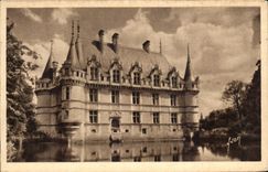 CPA Loire ch4ateau Azay la cortina