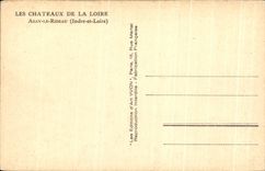 CPA Loire ch4ateau Azay la cortina