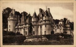 CPA Usse Le Chateau Les Terrasses 