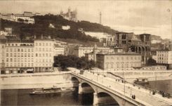 CPA Lyon Pont De Tilsit and the Slope of Fourviere