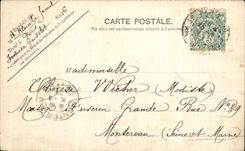 CPA the Lion of Belfort Paris