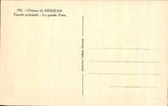 CPA Castle of Kerjean Principal Frontage the Large Gate