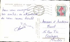 Santuario Notre Dame De Laghet de CPA