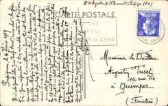 CPA L'Attaque Du Patin Lancret