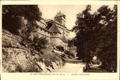 CPA High Koenigesbourg Main entrance