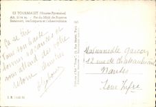 CPA Tourmalet Peak of the South of Bigorre Sancourt Small lakes and the Observatory