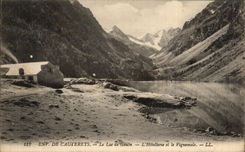 CPA Env De Cauterets the Lake Gaube Hotellere and Vignemale